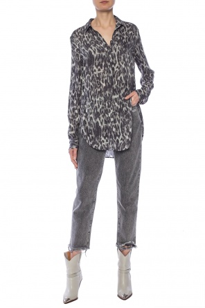 'keri' leopard print shirt, zdjęcie 2 'keri' leopard print shirt od AllSaints